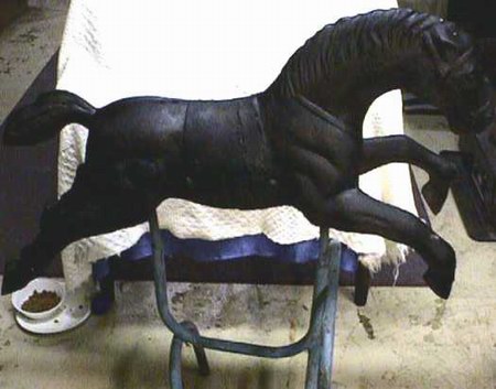 Starlite Drive-In Theatre - Horse From Playground
